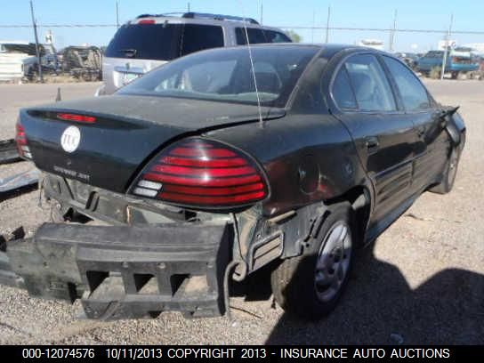 2000 Pontiac Grand Am Se1 VIN: 1G2NF52T9YC540650 Lot: 12074576