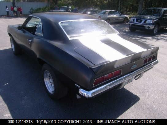 1969 Chevrolet Camaro VIN: 123379N514917 Lot: 12114313