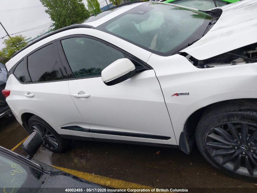 2022 Acura Rdx VIN: 5J8TC2H83NL800860 Lot: 40002485