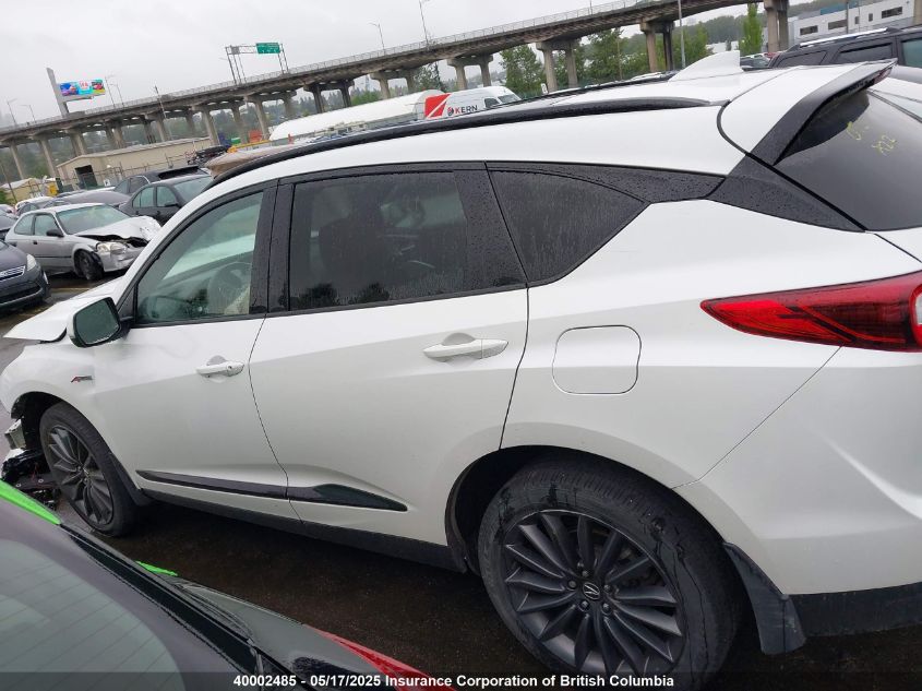 2022 Acura Rdx VIN: 5J8TC2H83NL800860 Lot: 40002485