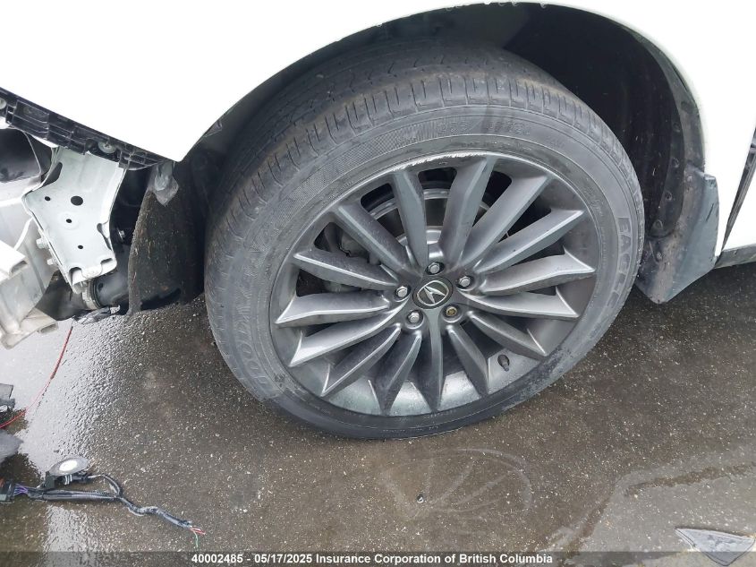 2022 Acura Rdx VIN: 5J8TC2H83NL800860 Lot: 40002485