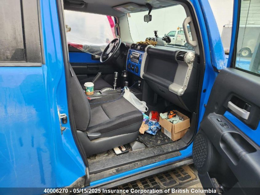 2007 Toyota Fj Cruiser VIN: JTEBU11F170089105 Lot: 40006270