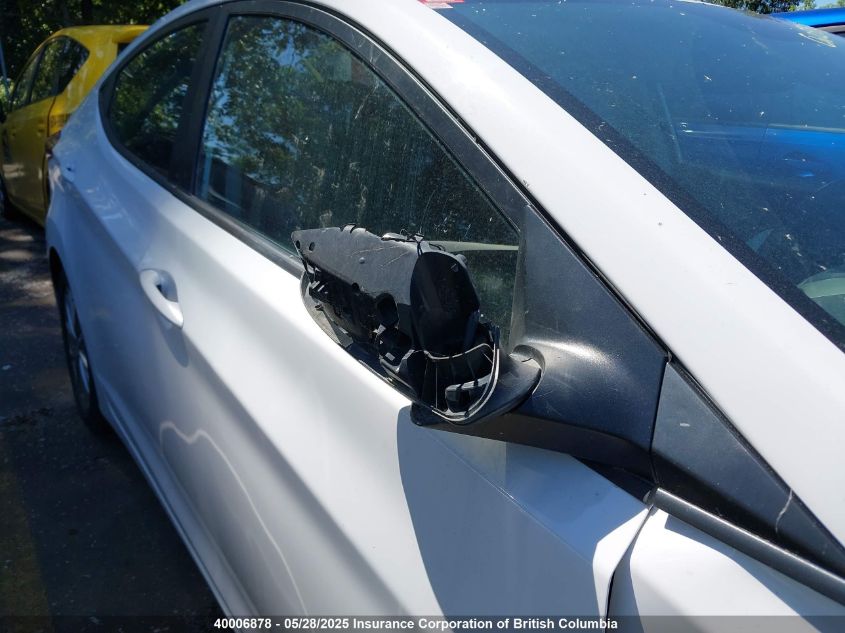 2015 Hyundai Elantra Sport Appearance VIN: KMHDH4AE4FU307311 Lot: 44048145