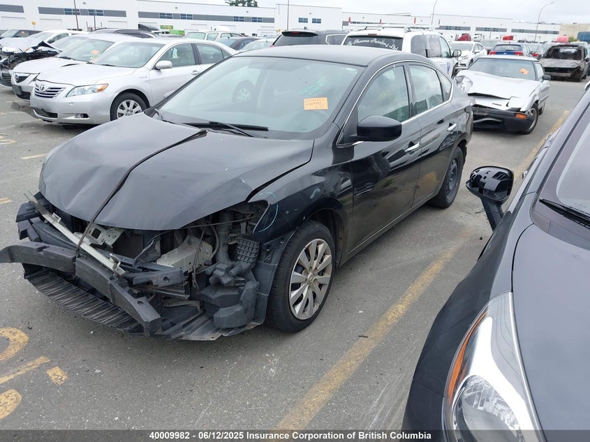 3N1AB7AP6EL678591 2014 NISSAN SENTRA photo no. 2