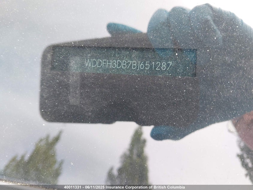 2011 Mercedes-Benz B200 VIN: WDDFH3DB7BJ651287 Lot: 40011331