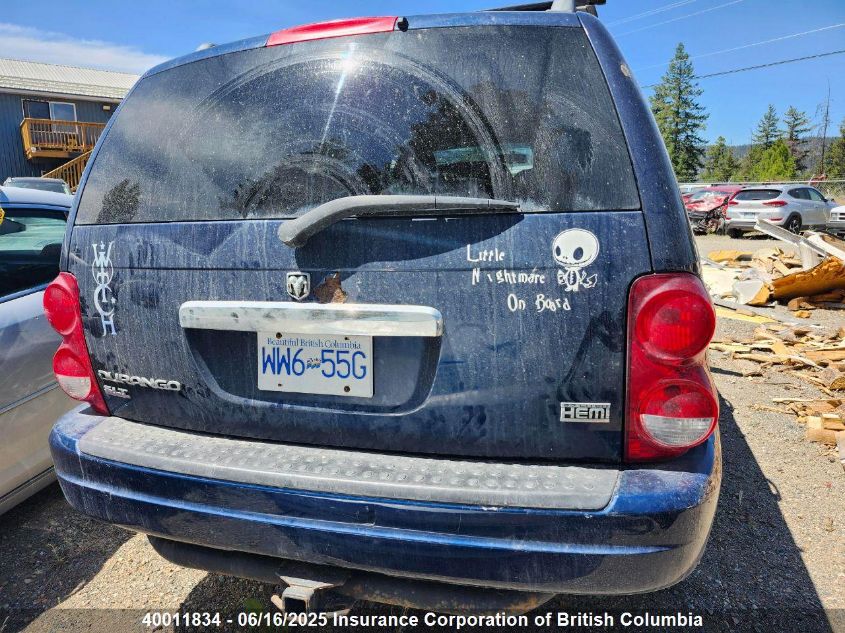 2005 Dodge Durango Slt VIN: 1D4HB48D45F548909 Lot: 40011834