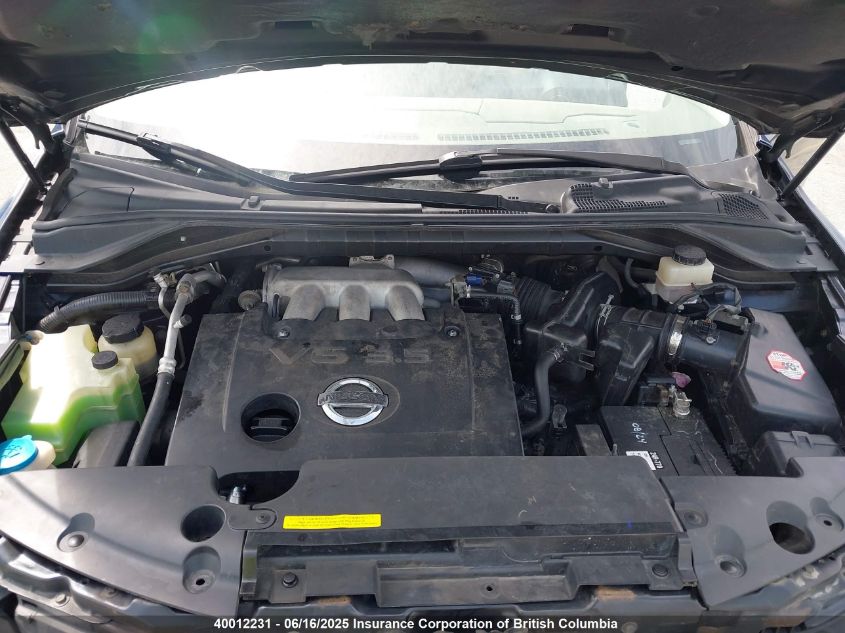 2006 Nissan Murano Sl/Se/S VIN: JN8AZ08WX6W517044 Lot: 40012231