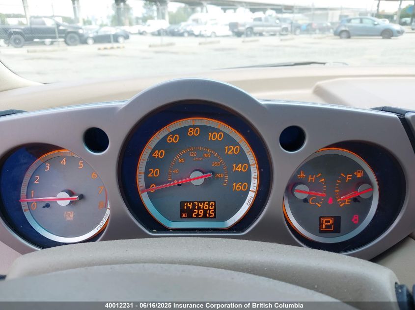 2006 Nissan Murano Sl/Se/S VIN: JN8AZ08WX6W517044 Lot: 40012231