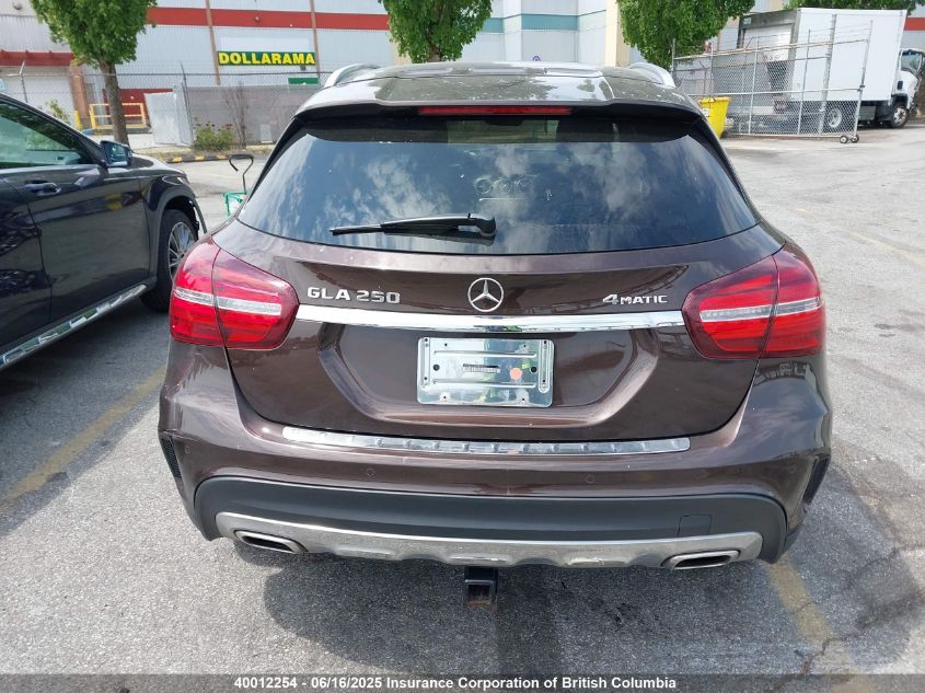 2018 Mercedes-Benz Gla 250 4Matic VIN: WDCTG4GB6JJ444447 Lot: 40012254