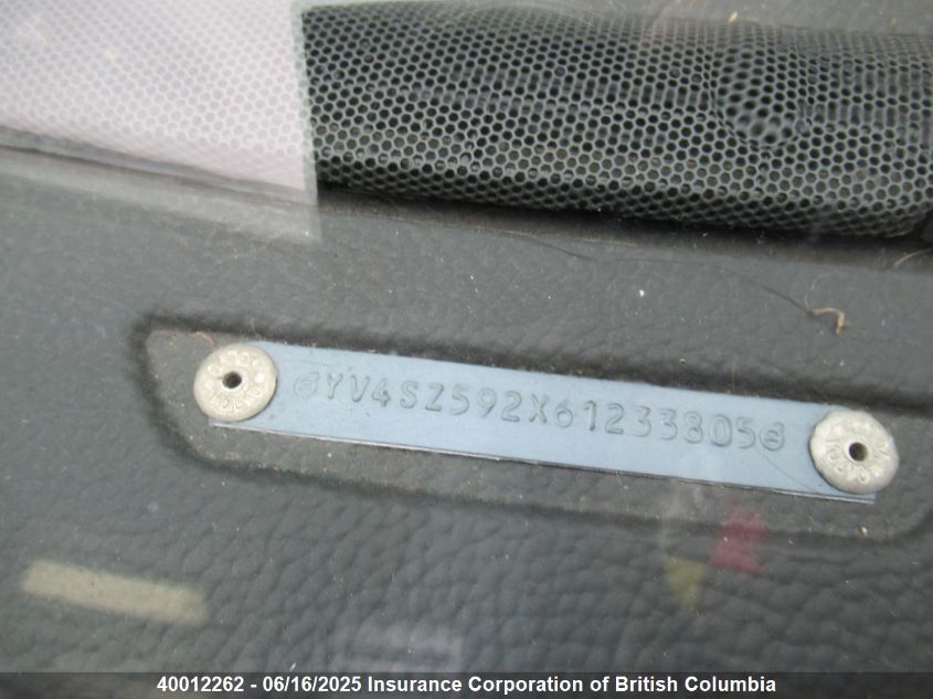 2006 Volvo Xc70 VIN: YV4SZ592X61233805 Lot: 40012262