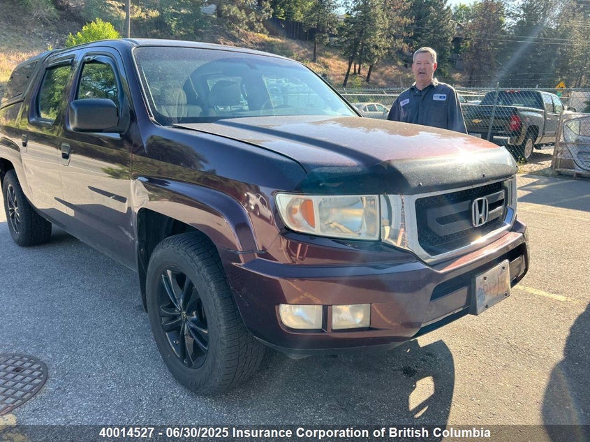 2HJYK16469H000442 2009 Honda Ridgeline Rts auction photo 1