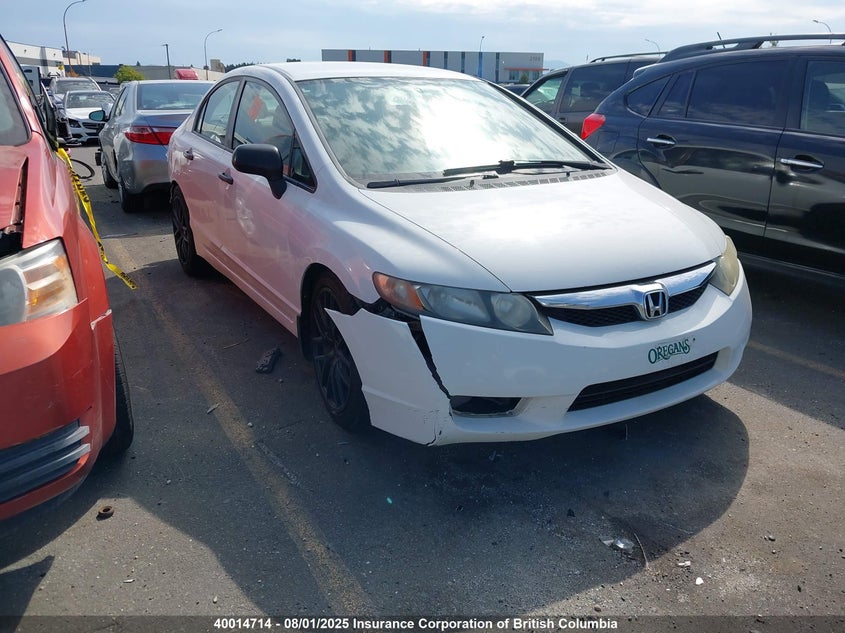 2HGFA15459H005665 2009 Honda Civic auction photo 1