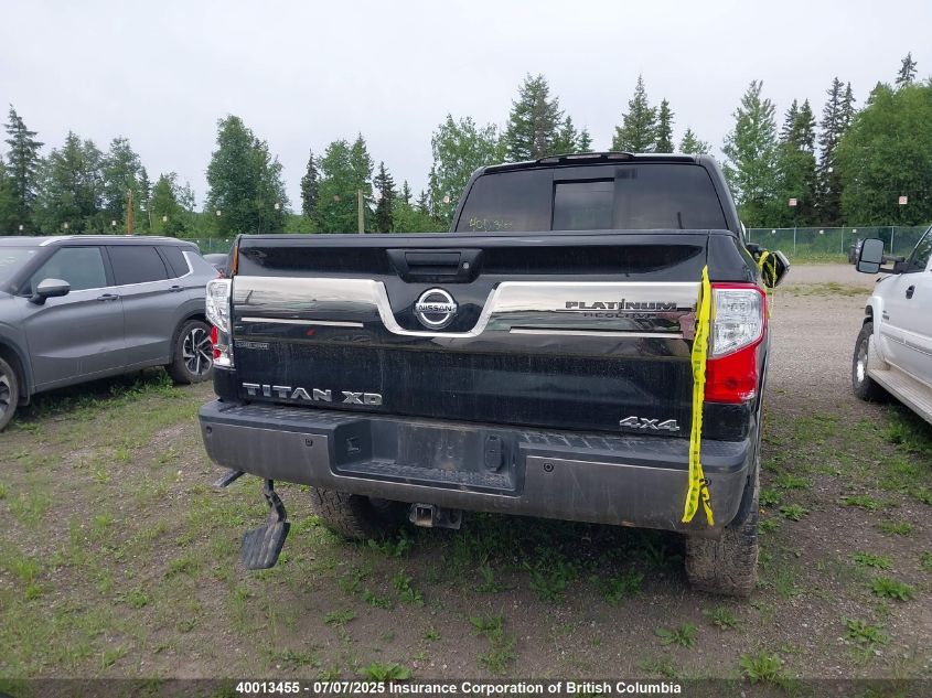 2019 Nissan Titan Xd Platinum Reserve Diesel/Pro-4X Diesel/S Diesel/Sv Diesel VIN: 1N6BA1F47KN522987 Lot: 40013455
