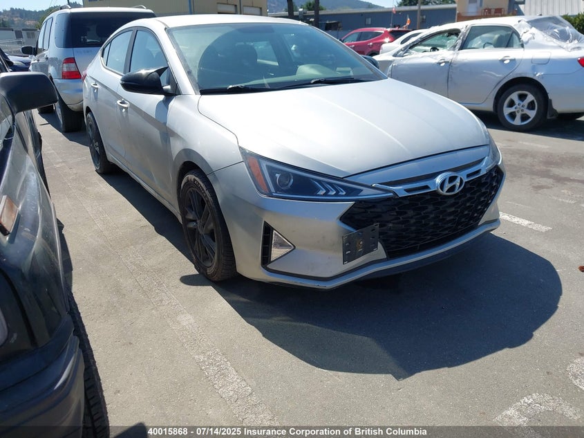 KMHD84LF3KU815012 2019 Hyundai Elantra Sel/Value/Limited auction photo 1