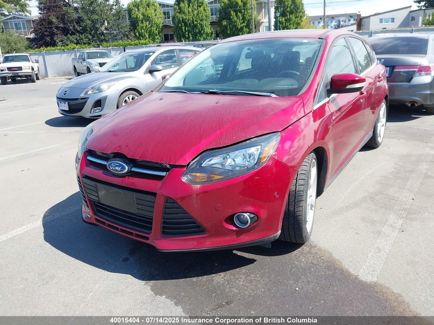 Vin: 1fadp3n27dl316207, lot: 30018063, ford focus titanium 20132
