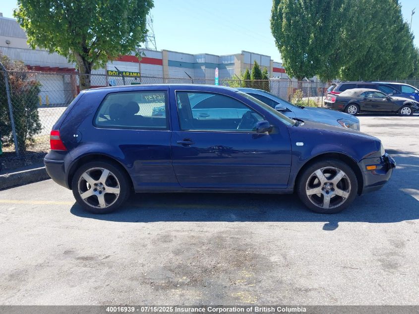 2002 Volkswagen Golf VIN: 9BWDE61J324044928 Lot: 40016939