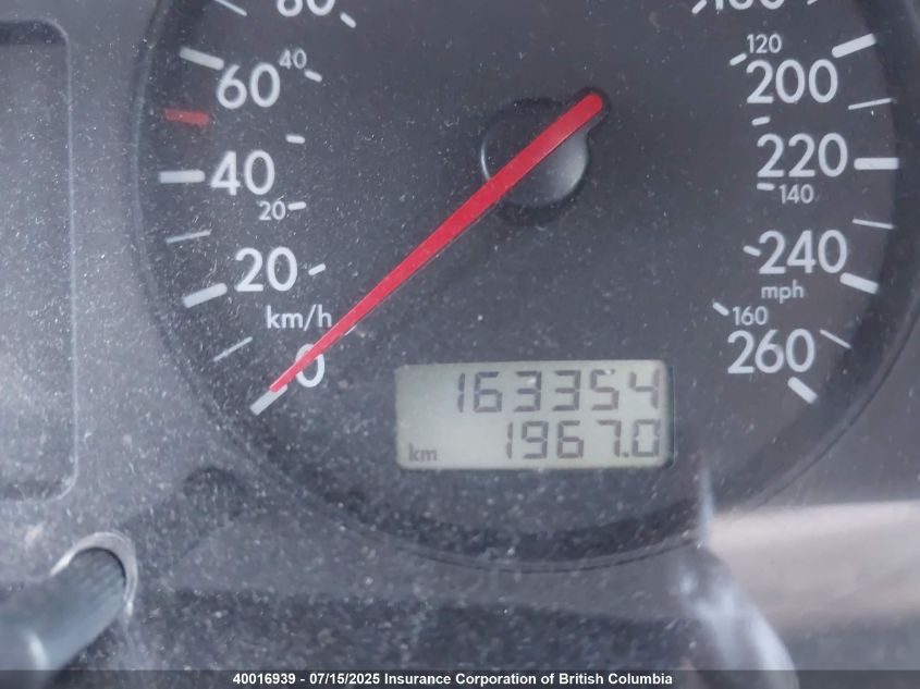 2002 Volkswagen Golf VIN: 9BWDE61J324044928 Lot: 40016939