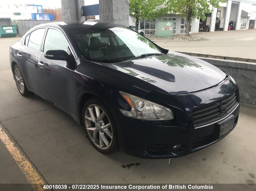 2009 Nissan Maxima S/Sv VIN: 1N4AA51E19C817813 Lot: 40018039