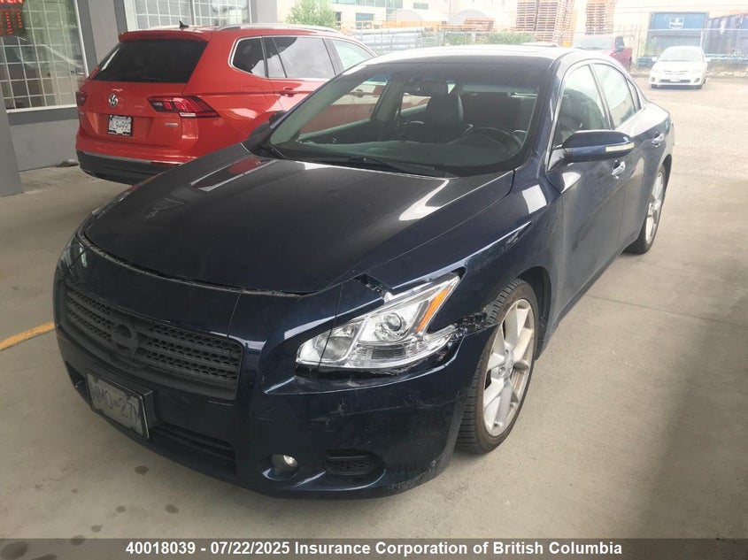 2009 Nissan Maxima S/Sv VIN: 1N4AA51E19C817813 Lot: 40018039