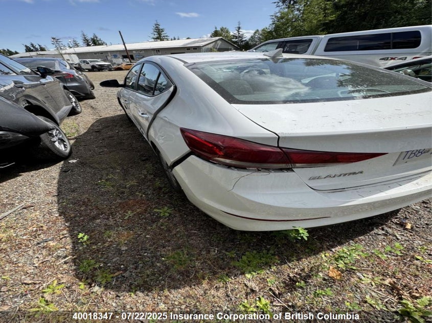 Vin: kmhd84lf7ju642139, lot: 30020623, hyundai elantra sel/value/limited 20183