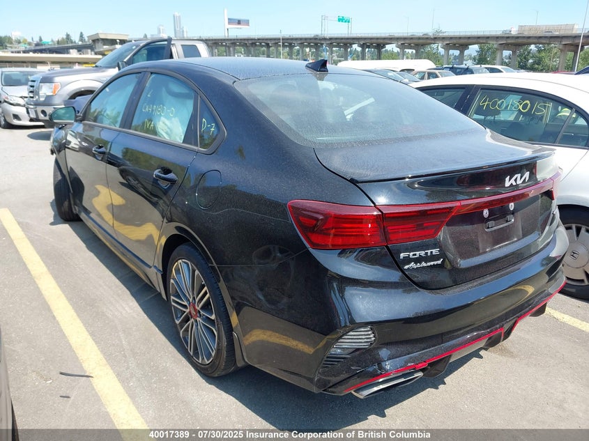 2022 Kia Forte Gt VIN: 3KPF44AC7NE488912 Lot: 40017389