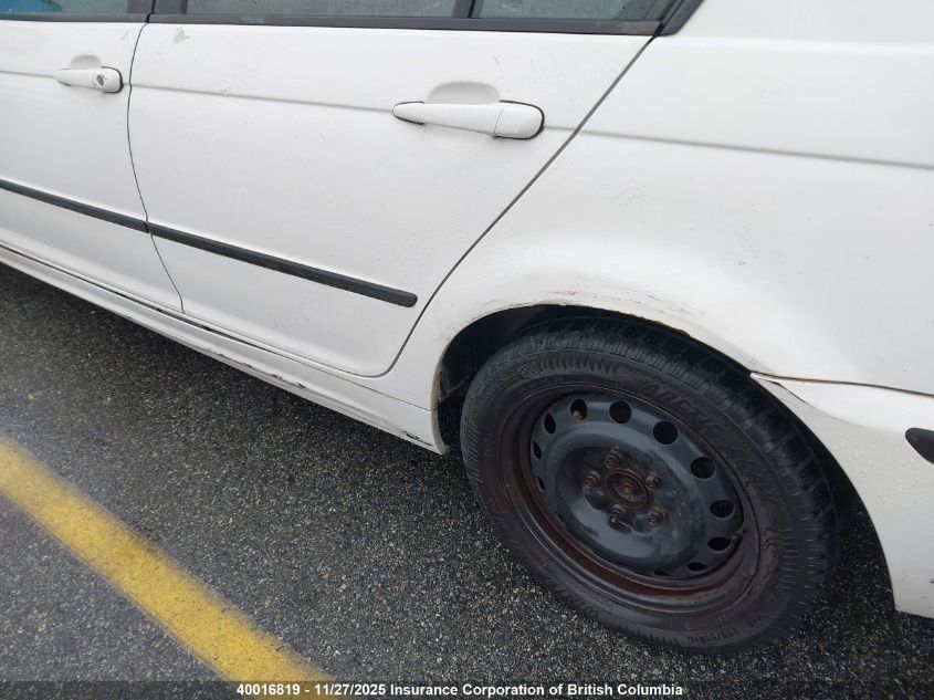 2004 BMW 325 I VIN: WBAEV334X4KR30602 Lot: 40016819