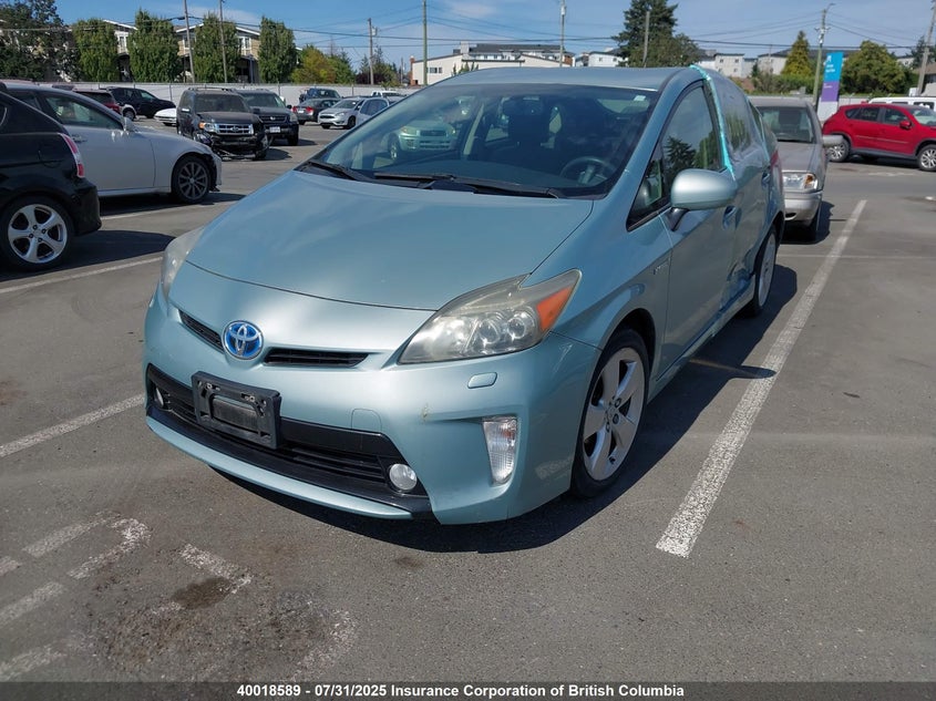 Vin: jtdkn3du3c5378457, lot: 30020948, toyota prius 20122