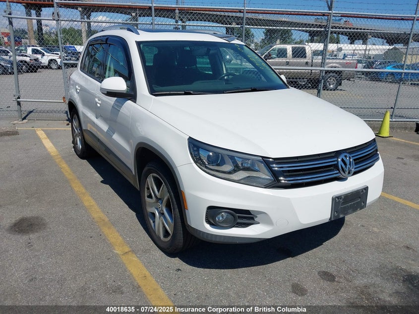 WVGJV7AX5DW524365 2013 Volkswagen Tiguan S/Se/Sel auction photo 1