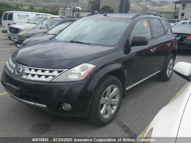 2006 Nissan Murano Sl/Se/S VIN: JN8AZ08W36W542898 Lot: 40018841