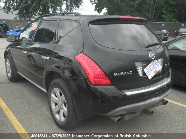 2006 Nissan Murano Sl/Se/S VIN: JN8AZ08W36W542898 Lot: 40018841