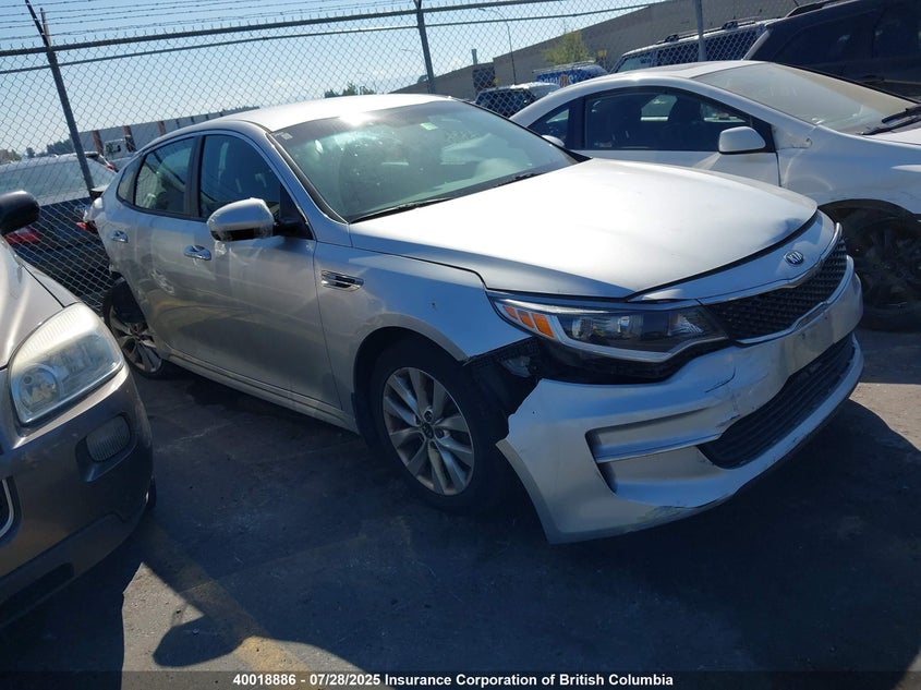 2018 Kia Optima Lx/S VIN: 5XXGT4L35JG191370 Lot: 40018886