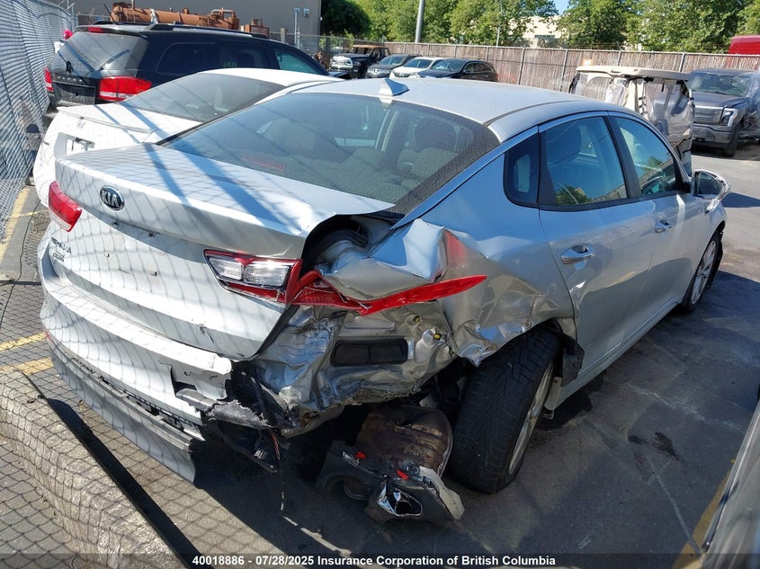 2018 Kia Optima Lx/S VIN: 5XXGT4L35JG191370 Lot: 40018886