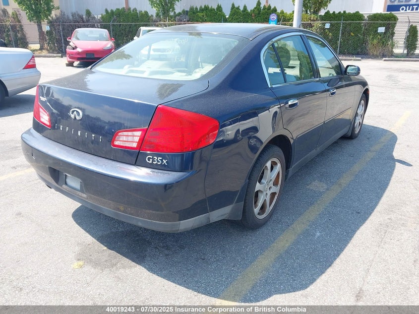 2004 Infiniti G35X VIN: JNKCV51F14M709449 Lot: 40019243