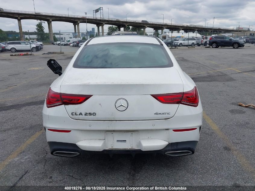 2021 Mercedes-Benz Cla 250 4Matic VIN: W1K5J4HB6MN199862 Lot: 40019276