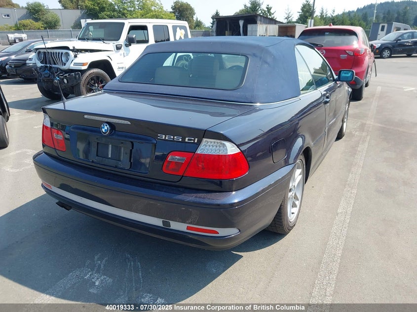 2004 BMW 325Ci VIN: WBABW33464PL24099 Lot: 40019333