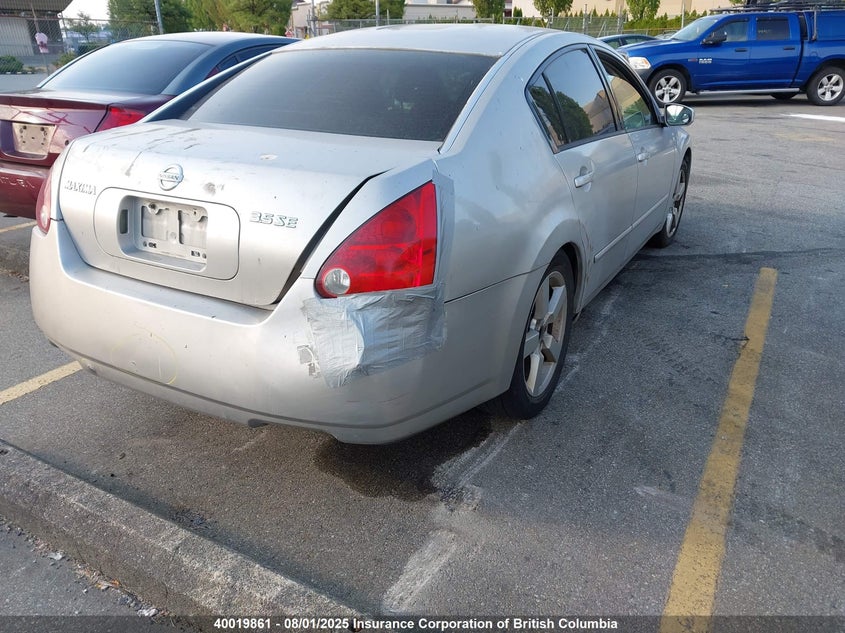 2006 Nissan Maxima Se/Sl VIN: 1N4BA41E06C856712 Lot: 40019861