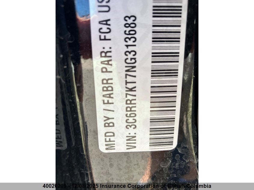 3C6RR7KT7NG313683 2022 RAM 1500 photo no. 8