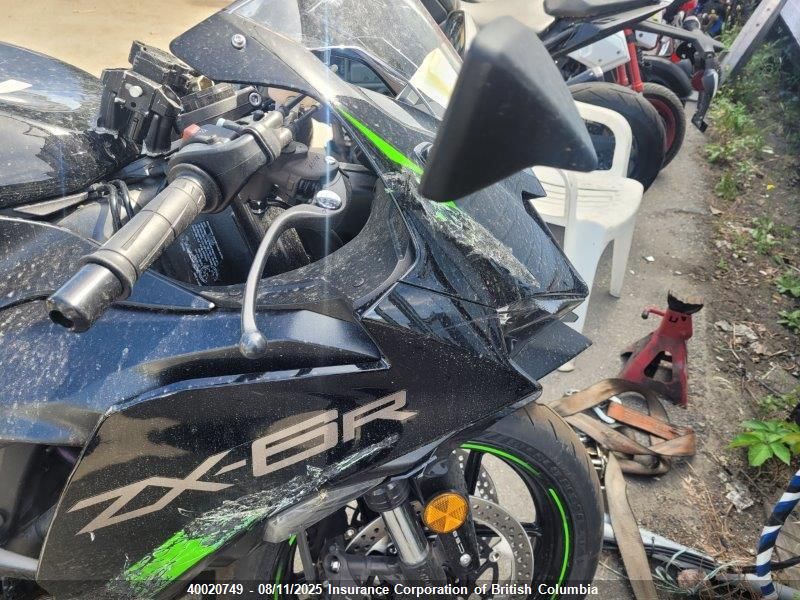 2025 Kawasaki Zx636 K VIN: 2BGS08199SA026379 Lot: 40020749