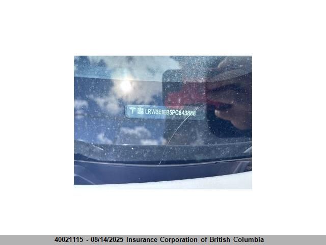 2023 Tesla Model 3 VIN: LRW3E1EB5PC843888 Lot: 12011847