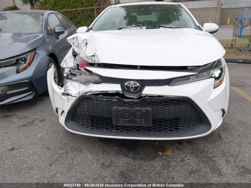 2021 Toyota Corolla Le VIN: 5YFBPMBE6MP262573 Lot: 40023758