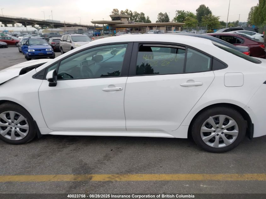 2021 Toyota Corolla Le VIN: 5YFBPMBE6MP262573 Lot: 40023758