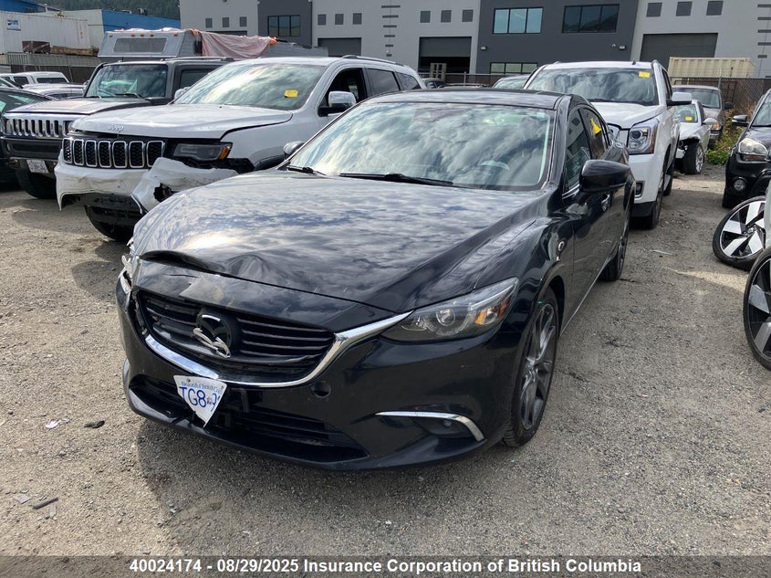 2017 Mazda 6, Front, IAAI, VIN JM1GL1W55H1112572 — photo 2