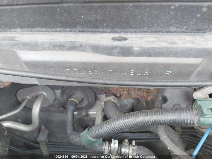 2004 Honda Accord Lx VIN: 1HGCM56404A805118 Lot: 40024696