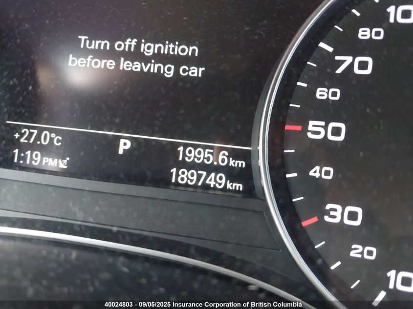 2014 Audi A7 VIN: WAU3GCFC9EN080627 Lot: 40024803