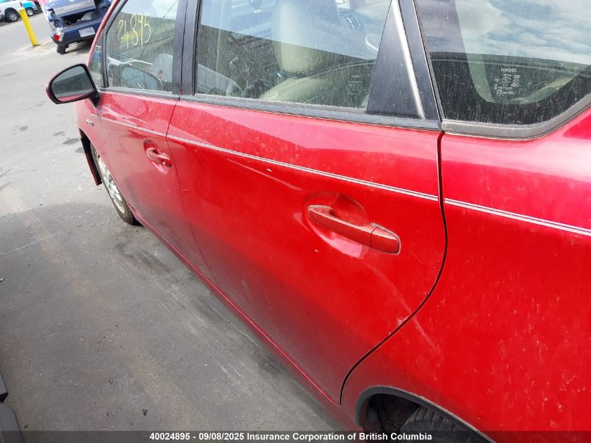 2011 Toyota Prius VIN: JTDKN3DU3B0325396 Lot: 40024895