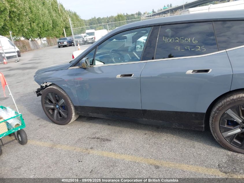 2024 BMW Ix VIN: WB523CF04RCN37051 Lot: 40025016