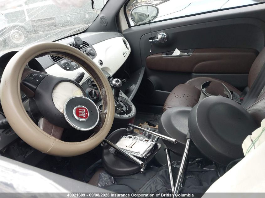 2012 Fiat 500 Sport VIN: 3C3CFFBR8CT378329 Lot: 40021609