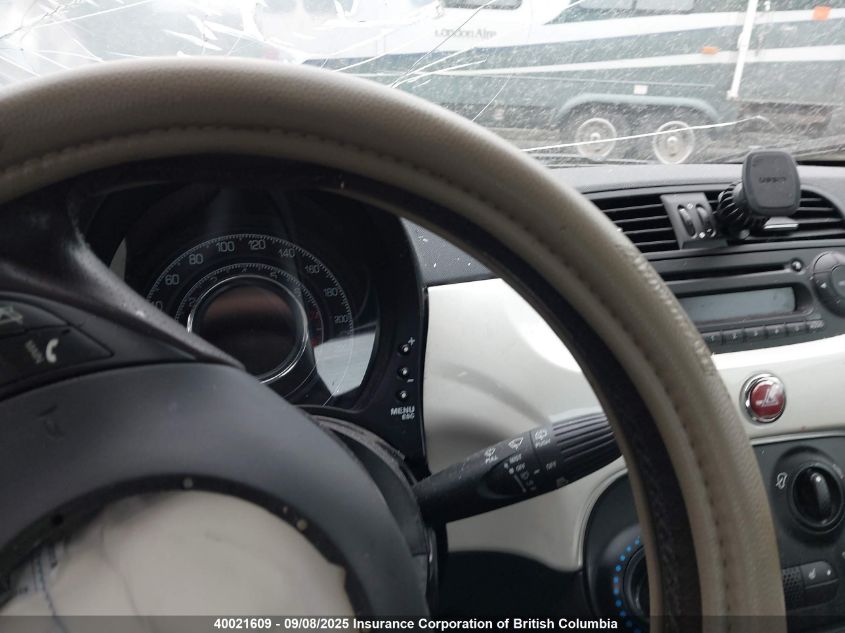 2012 Fiat 500 Sport VIN: 3C3CFFBR8CT378329 Lot: 40021609