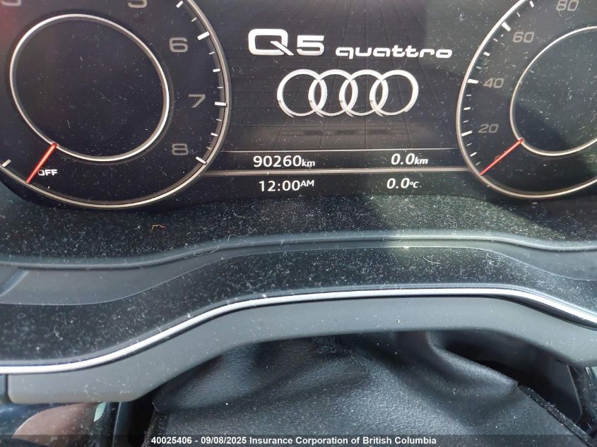 2019 Audi Q5 VIN: WA1FNAFY7K2070966 Lot: 40025406