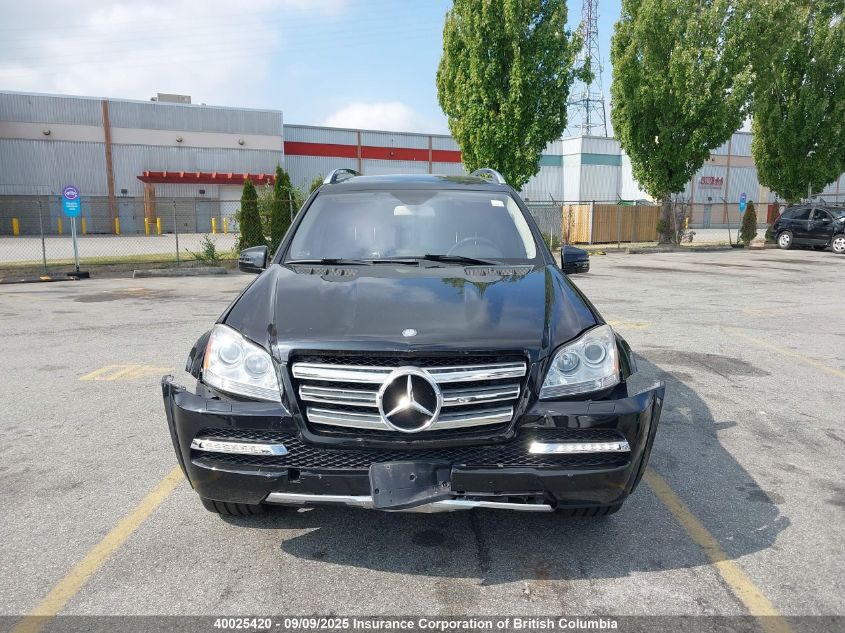 2011 Mercedes-Benz Gl 550 4Matic VIN: 4JGBF8GEXBA749386 Lot: 40025420